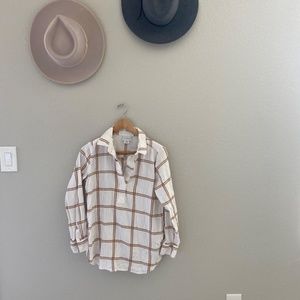 Liz Clairborne - Casual Linen Top